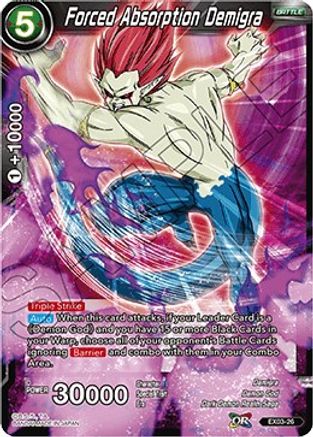 Forced Absorption Demigra (EX03-26) - Expansion Deck Box Set 03 Ultimate Box