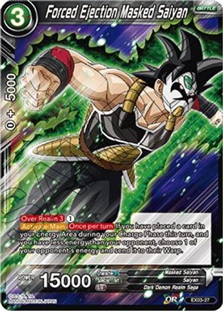 Forced Ejection Masked Saiyan (EX03-27) - Expansion Deck Box Set 03 Ultimate Box Foil