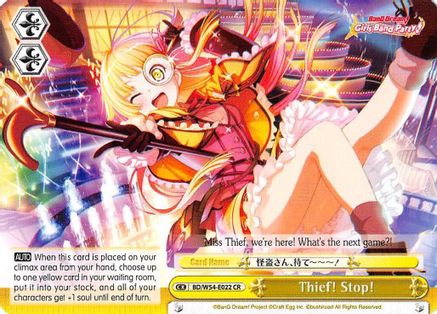 Thief! Stop! (BD/W54-E022 CR) - BanG Dream! Girls Band Party!