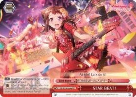 STAR BEAT! (BD/W54-E066 CR) - BanG Dream! Girls Band Party!