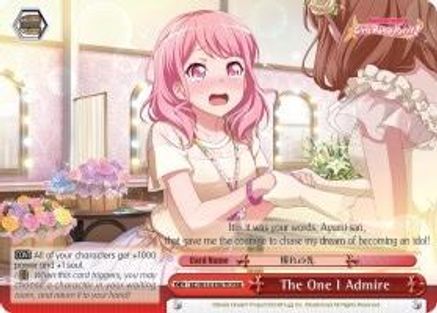 The One I Admire (RRR) (BD/W54-E067R RRR) - BanG Dream! Girls Band Party!