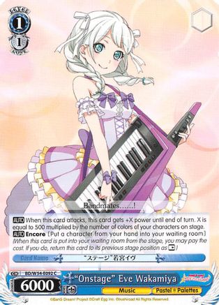 "Onstage" Eve Wakamiya (BD/W54-E092 C) - BanG Dream! Girls Band Party!