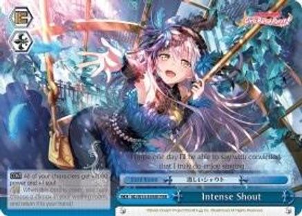 Intense Shout (RRR) (BD/W54-E098R RRR) - BanG Dream! Girls Band Party!