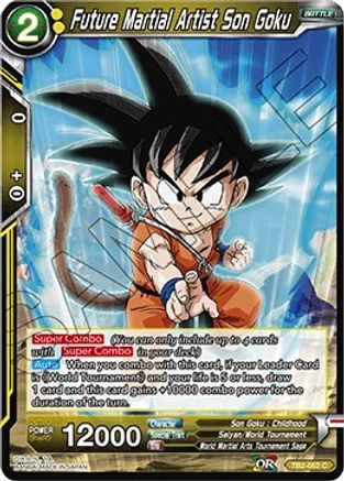 Future Martial Artist Son Goku (TB2-052) - World Martial Arts Tournament Foil
