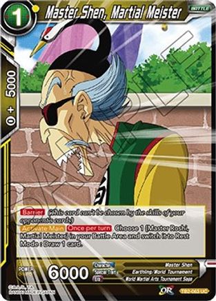 Master Shen, Martial Meister (TB2-063) - World Martial Arts Tournament
