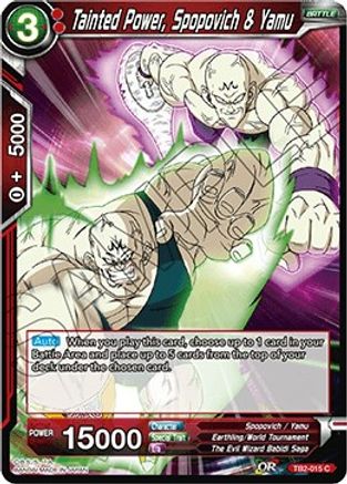 Tainted Power, Spopovich & Yamu (TB2-015) - World Martial Arts Tournament