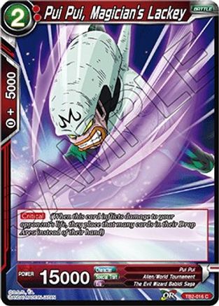 Pui Pui, Magician's Lackey (TB2-016) - World Martial Arts Tournament Foil