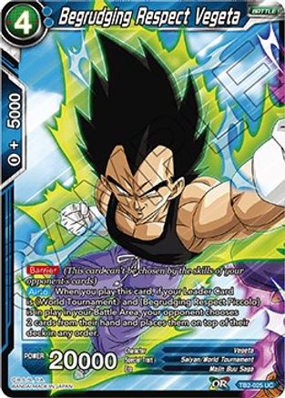 Begrudging Respect Vegeta (TB2-025) - World Martial Arts Tournament