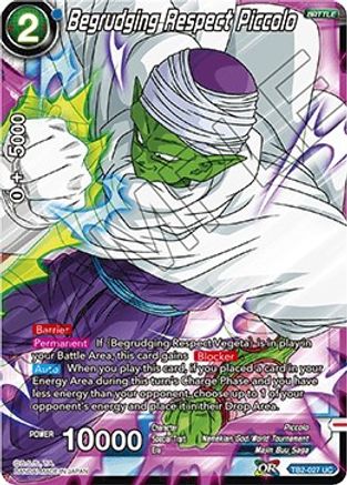 Begrudging Respect Piccolo (TB2-027) - World Martial Arts Tournament Foil