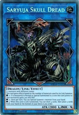 Saryuja Skull Dread (MP18-EN202) - 2018 Mega-Tins Mega Pack 1st Edition
