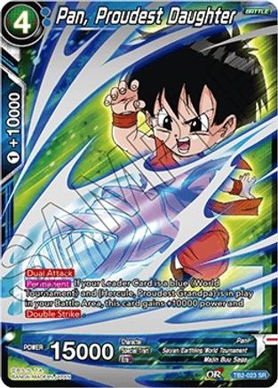 Pan, Proudest Daughter (TB2-023) - World Martial Arts Tournament