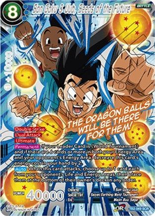 Son Goku & Uub, Seeds of the Future (TB2-069) - World Martial Arts Tournament