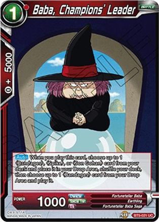 Baba, Champions' Leader (BT5-021) - Miraculous Revival Foil