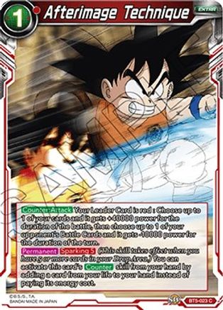 Afterimage Technique (BT5-023) - Miraculous Revival Foil