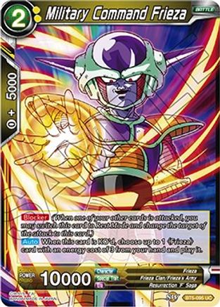 Military Command Frieza (BT5-095) - Miraculous Revival Foil