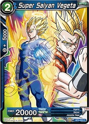 Super Saiyan Vegeta (BT5-035) - Miraculous Revival Foil