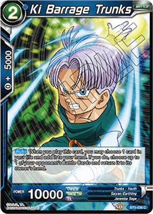 Ki Barrage Trunks (BT5-036) - Miraculous Revival Foil
