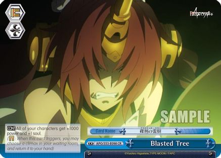 Blasted Tree (Blue) (APO/S53-E098 CR) - Fate/Apocrypha