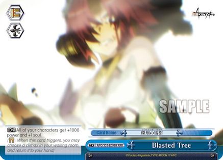 Blasted Tree (RRR) (APO/S53-E098R RRR) - Fate/Apocrypha
