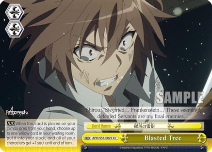 Blasted Tree (Yellow) (APO/S53-E025 CC) - Fate/Apocrypha
