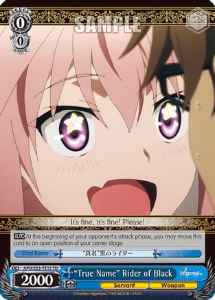 "True Name" Rider of Black (APO/S53-TE13 TD) - Fate/Apocrypha