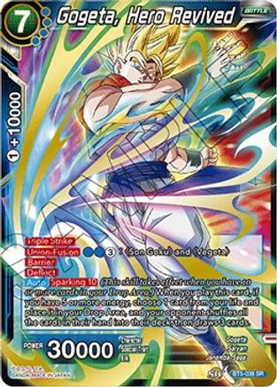 Gogeta, Hero Revived (BT5-038) - Miraculous Revival