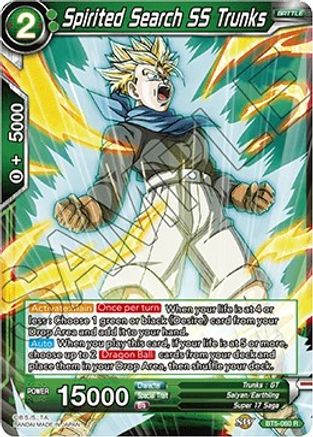 Spirited Search SS Trunks (BT5-060) - Miraculous Revival