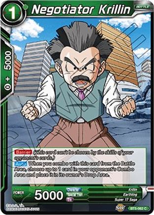 Negotiator Krillin (BT5-062) - Miraculous Revival Foil