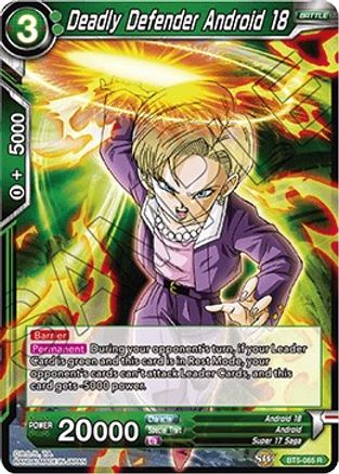 Deadly Defender Android 18 (BT5-065) - Miraculous Revival