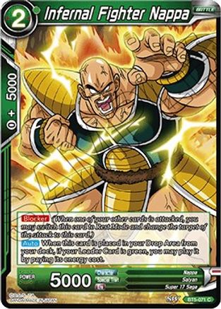 Infernal Fighter Nappa (BT5-071) - Miraculous Revival