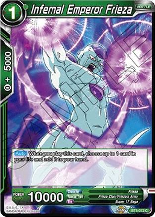 Infernal Emperor Frieza (BT5-072) - Miraculous Revival Foil