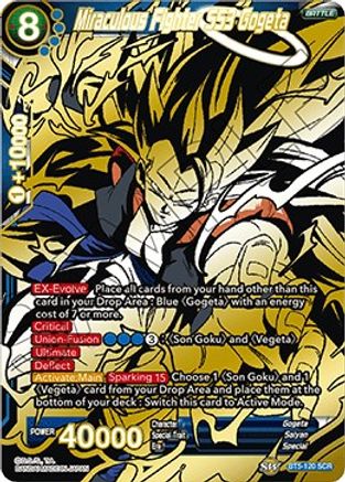 Miraculous Fighter SS3 Gogeta (BT5-120) - Miraculous Revival