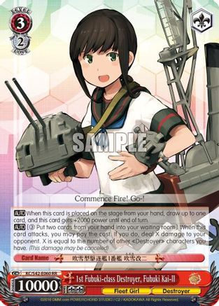 1st Fubuki-class Destroyer, Fubuki Kai-II (KC/S42-E060 RR) - KanColle: Arrival! Reinforcement Fleets from Europe!