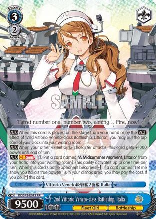 2nd Vittorio Veneto-class Battleship, Italia (KC/S42-E075 RR) - KanColle: Arrival! Reinforcement Fleets from Europe!