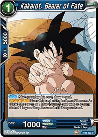 Kakarot, Bearer of Fate (TB3-022) - Clash of Fates Foil
