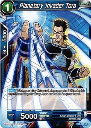 Planetary Invader Tora (TB3-025) - Clash of Fates Foil