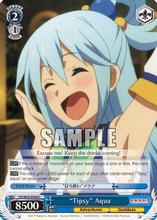 "Tipsy" Aqua (KS/W55-E094 C) - KonoSuba 2