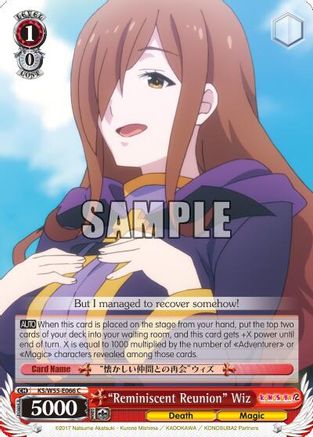"Reminiscent Reunion" Wiz (KS/W55-E066 C) - KonoSuba 2