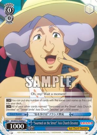 "Swarmed on the Street" Axis Church Devotee (A) (KS/W55-E089a C) - KonoSuba 2