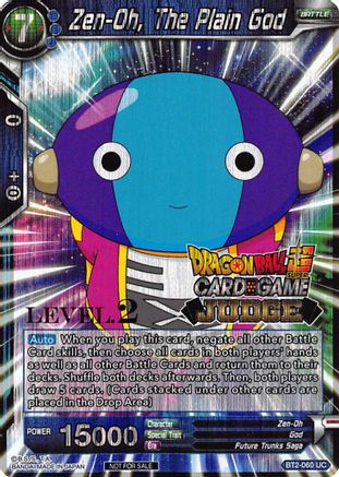 Zen-Oh, The Plain God (Level 2) (BT2-060) - Judge Promotion Cards