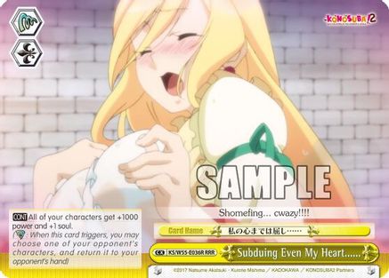 Subduing Even My Heart...... (RRR) (KS/W55-E036R RRR) - KonoSuba 2