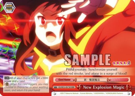 New Explosion Magic (RRR) (KS/W55-E075R RRR) - KonoSuba 2