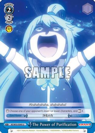 The Power of Purification (KS/W55-E095 U) - KonoSuba 2