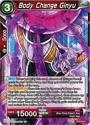Body Change Ginyu (TB3-006) - Clash of Fates