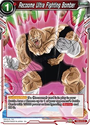 Recoome Ultra Fighting Bomber (TB3-015) - Clash of Fates