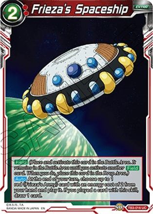Frieza's Spaceship (TB3-016) - Clash of Fates