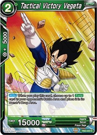 Tactical Victory Vegeta (TB3-040) - Clash of Fates Foil