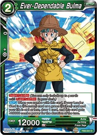 Ever-Dependable Bulma (TB3-041) - Clash of Fates