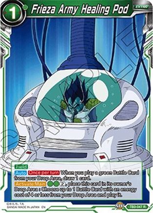 Frieza Army Healing Pod (TB3-047) - Clash of Fates