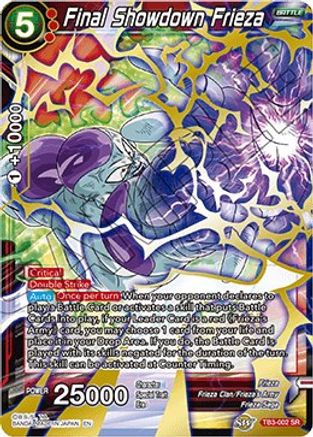 Final Showdown Frieza (TB3-002) - Clash of Fates